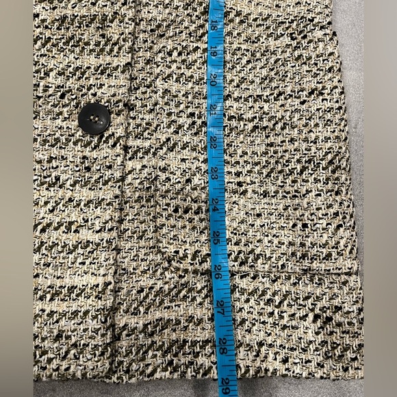 [S] Zara Women Double-breasted tweed Blazer - Picture 6 of 12